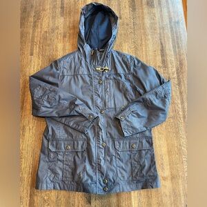 Ralph Lauren Naval Supply Company Navy Coat Jacket  Cotton Lightweight- size S